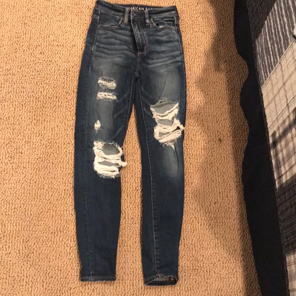 American eagle super stretch. size 0 short.